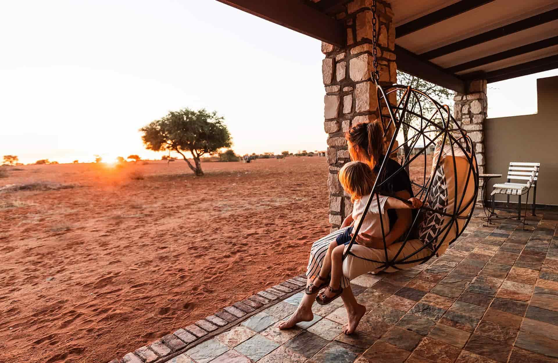 Kalahari Anib Lodge, hébergement, Namibie